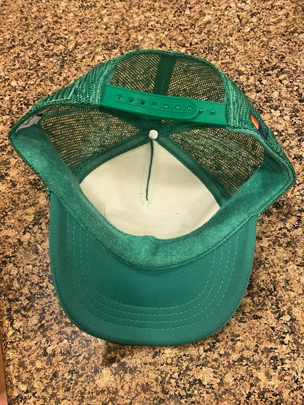 Aviator Nation Kids Logo Rainbow Vintage Foam Trucker Hat